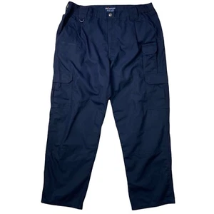 Pantalones cargo 5.11 tácticos para hombre talla 38x30 negros Ripstop utilitarios resistentes - Imagen 1 de 5