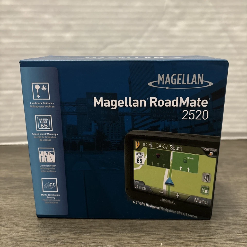 Magellan RoadMate 2520  4.3” GPS Navigator - Image 1 of 4