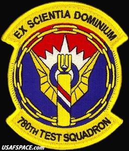 USAF 780TH TEST SQ - WAFFENPRÜFUNG - Eglin AFB, FL - ORIGINAL HERITAGE PATCH - Bild 1 von 3