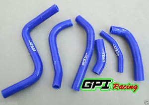 Silicone Radiator Hoses FOR Suzuki RMZ250 RMZ 250 2013-2017 2016 2015 2014 - Picture 1 of 3