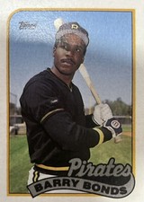 1989 Topps Barry Bonds Pittsburgh Pirates #620 NMMT