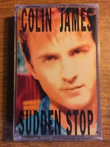 COLIN JAMES SUDDEN STOP (CANADA) FACTORY SEALED CASSETTE TAPE LATE NITE BARGAIN! - Imagen 1 de 2