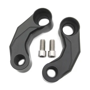 2X Motorrad Lenkerspiegel Verlängerung Adapter Für BMW R1200GS LC ADV 2013-2016 - Picture 1 of 4