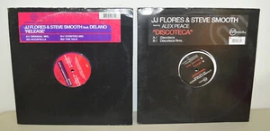 JJ Flores & Steve Smooth 2 Vinyl Records Discoteca - Picture 1 of 7