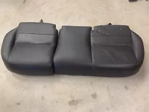 2000 VOLVO S40 SEDAN REAR SEAT BOTTOM BOTH SIDES BLACK LEATHER - Picture 1 of 5