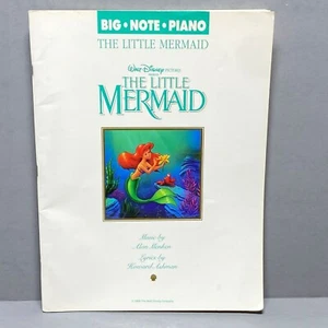 The Little Mermaid : Big Note Piano (1991, Trade Paperback) - Picture 1 of 9