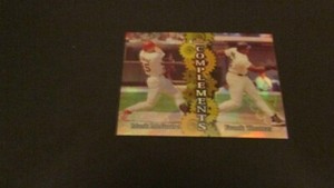 1999 Finest Complements Refractor Mark McGwire Frank Thomas B