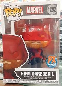 KING DAREDEVIL FUNKO POP! PX "EXCLUSIVE" FIGURE from THE MARVELS SERIES #1292 - Picture 1 of 2