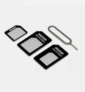 Adapter karty SIM Adapter Uniwersalny Nano Micro Czytnik kart Telefon komórkowy Tablet A69 - Zdjęcie 1 z 6