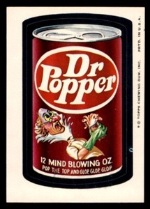1974 Topps Wacky Packages Series 8 #8 Dr. Popper NM