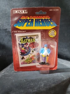 The PENGUIN 1990 DC Super Heroes ERTL Die Cast Mini Figure #718 - Picture 1 of 3