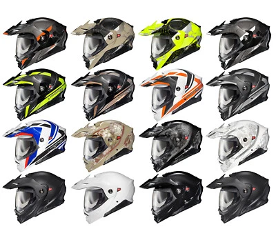 Scorpion EXO-AT960 Modular Motorcycle Helmet EXO-COM Ready CHOOSE COLOR & SIZE - Image 1 of 2