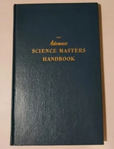 The Advance Science Masters Handbuch Erstausgabe 1960 selten Vintage - Bild 1 von 10