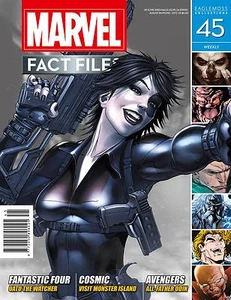 MARVEL FACT FILES #45 CUBIERTA DOMINÓ EAGLEMOSS - Imagen 1 de 1