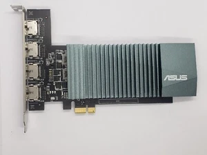 ASUS NVIDIA GeForce GT 710 2GB GDDR5 90YV0E60-M0NA00 Graphics Card GPU PCIEx1 - Bild 1 von 11