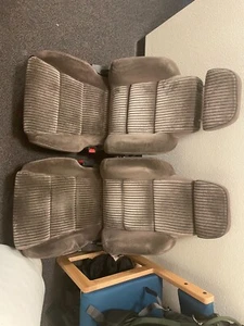 Honda Prelude SI seats 1989, adjustable lumbar all mechanisms work, brown. - Picture 1 of 1
