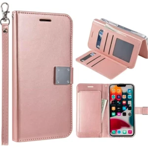Entronix Case Compatible with iPhone 16 Plus - Foldable Leather Wallet, Card Hol - Picture 1 of 10