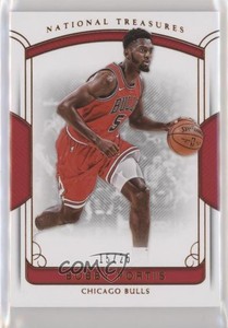2017-18 Panini National Treasures Bronze /25 Bobby Portis #48