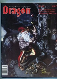 Dragon Adventure For TSR Roleplaying Aid #107 (1986) Role Playing Games Magazine - Picture 1 of 3