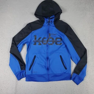Nike Kobe Bryant Sweater Mens Small Blue Therma Fit Full Zip Hoodie Sweatshirt - Picture 1 of 12