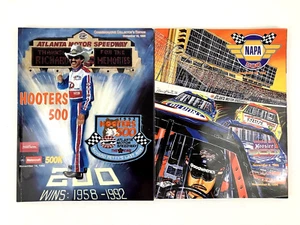 Atlanta 500 Atlanta International Raceway Program NAPA Hooter 500 1992 y 1996 - Imagen 1 de 3