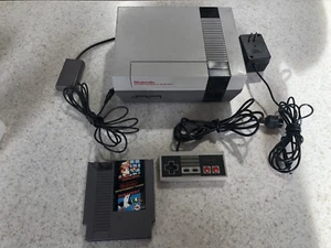 CONTROLADOR CONSOLA ORIGINAL NINTENDO SYSTEM AUTÉNTICO MARIO/DUCK HUNT NES HQ - Imagen 1 de 1