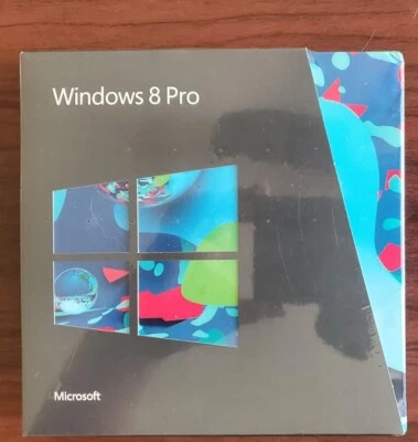 Sealed Microsoft Windows 8 Professional Upgrade 32Bit & 64Bit DVD MS WIN PRO - Image 1 of 2