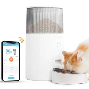 Mini Automatic Smart Cat Feeder, Smart Food Dispenser for Dogs and Cats - Picture 1 of 7