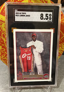 2003-04 Topps - #221 LeBron James (RC) SGC 8.5