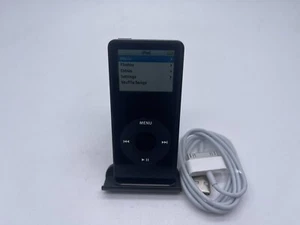 Apple iPod Nano 1st Generation Black 2GB A1137 FULLY WORKING/FREE SHIPPING - Picture 1 of 8