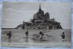 Mont St Michel Frankreich Fischer Vintage Postkarte Levy Fils et Cie 50er Ref:01 - Bild 1 von 2
