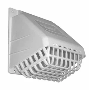 HR3W 3” WHITE DEFLECTO BATHROOM AIR DRYER VENT HOOD deflect-o NEW