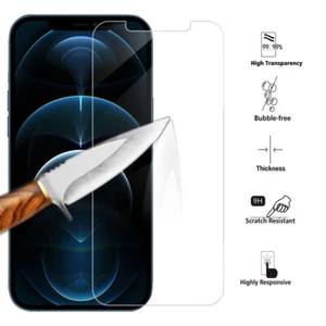20x Tempered Glass Screen Protector For Apple iPhone 16 15 14 13 12 11 X 7 XR SE - Picture 1 of 24
