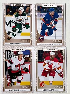 2023-24 Upper Deck O-Pee-Chee Glossy #R1 to #R50 / Gold Pick From List !! - Picture 1 of 55