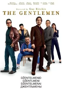 The Gentlemen DVD English Lithuanian Russian Latvian Estonian - Picture 1 of 2