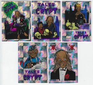 1994 Tales From The Crypt Vending Machine Prism Sticker Card Set *A* - Bild 1 von 2