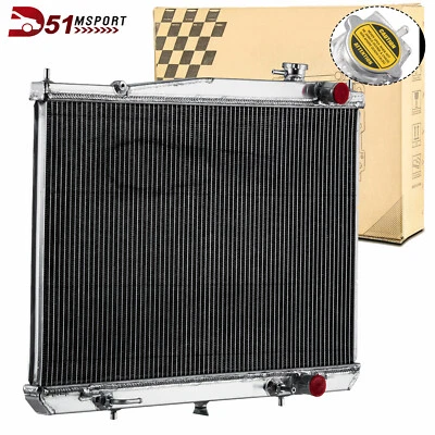 Aluminum Radiator for 1998-2004 Nissan Frontier/2000-2004 Xterra XE SE 2.4L 3.3L - Image 1 of 4