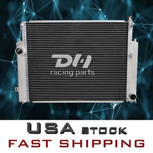 For 1988-1999 BMW E36 E30 Z3/325i/320i/323i/328i M3 MT 2 Row Aluminum Radiator  - Bild 1 von 12