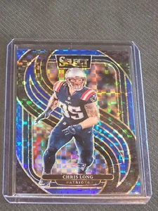 2024 Panini Select #137 Chris Long Premier Level azul/175 New England Patriots. - Imagen 1 de 2