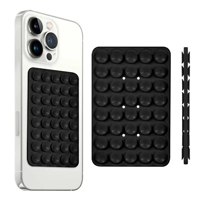 Supporto Ventosa per Telefono Auto Silicone Smartphone Iphone Android Versatile - Immagine 1 di 4