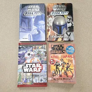 Posten 4 Star Wars Bücher Boba Fett Crossfire Kampf ums Überleben Esras Rebellen Journal - Bild 1 von 13