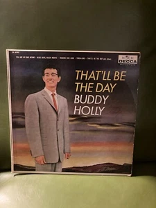 BUDDY HOLLY - That'll Be The Day LP Vinyl 1961 DL 8707 US Re-issue Decca VG - Imagen 1 de 3