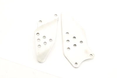 Kawasaki Ninja Zx6r Zx600r 2009 juego de talones OEM pulidos reposapiés delanteros  Foto 1 de 4