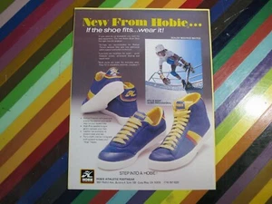 vtg 1970s skateboard ephemera - Hobie Shoes Promo flyer and price list /note - Picture 1 of 3