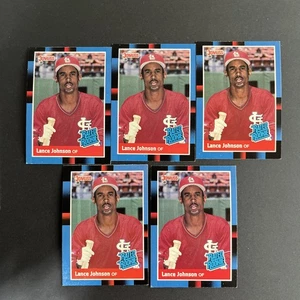 1988 Donruss Lance Johnson #31 RATED Rookie Card Lot Of 5 NM-MT (88DON31) - Bild 1 von 2