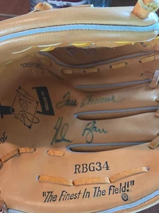 Rawlings Baseball Glove JSA Autographed Nolan Ryan/ Tom Seaver Rare Collectible - Picture 1 of 4