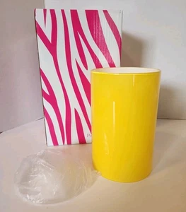 Pink Zebra Simmering Lights Glossy Yellow Warming Shade - Picture 1 of 8