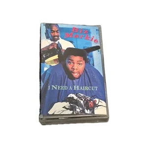 Biz Markie - I Need A Haircut Cassette Tape (1991 Cold Chillin) 90s Rap Hip Hop - Picture 1 of 5