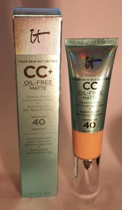 It Cosmetics Your Skin But Better Oil Free Matte CC+ SPF40 - Light Medium - NIB - Picture 1 of 3