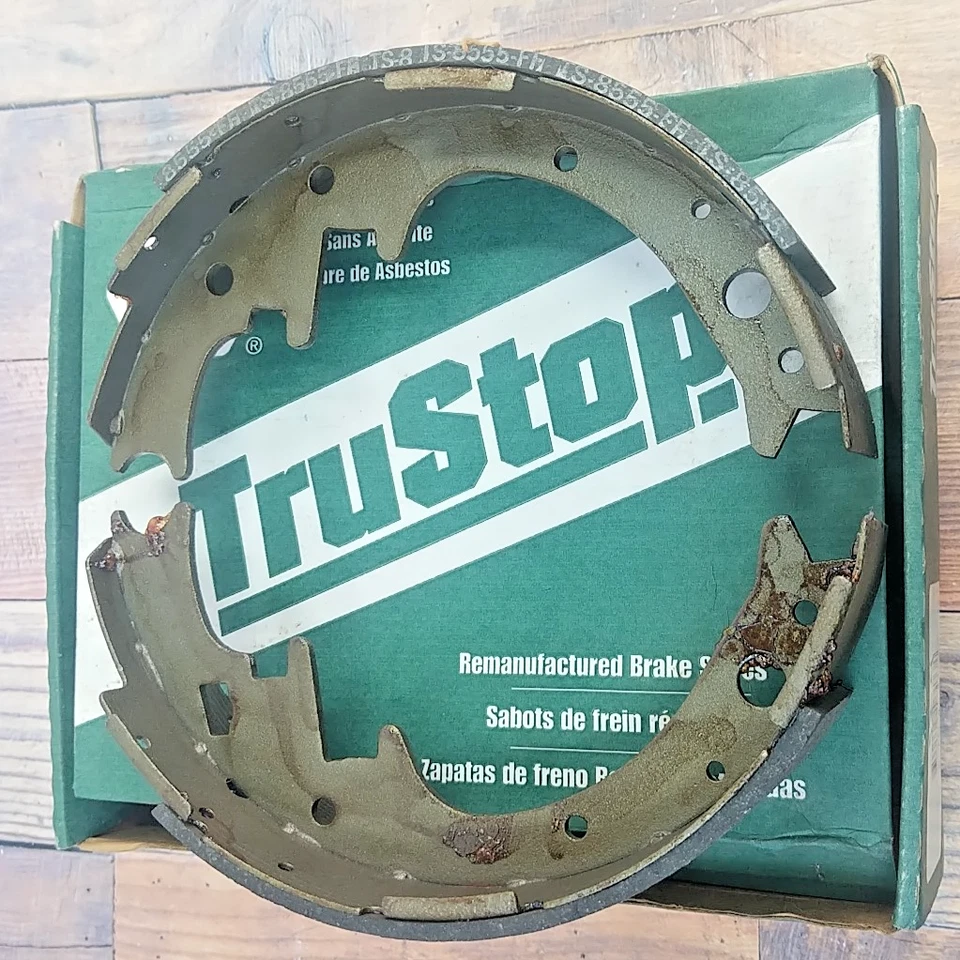 Sapatos de freio traseiro Napa Trustop TS445 compatível com Chrysler LeBaron New Yorker Cordoba novo em folha - Imagem 1 de 4